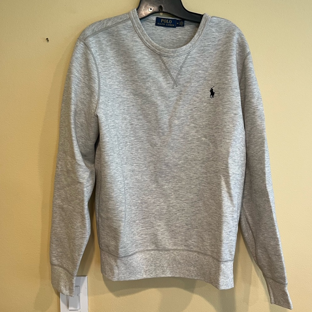 Off white “Polo Ralph Lauren” Fleece Crewneck